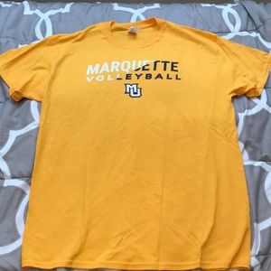 Marquette volleyball shirt